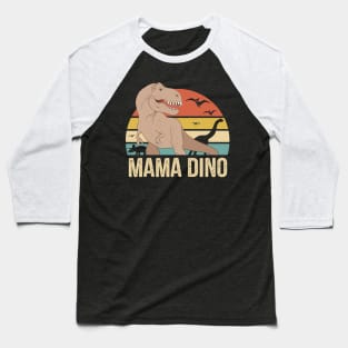 Mom Dino Gift For Mama in Mothers Day Baseball T-Shirt